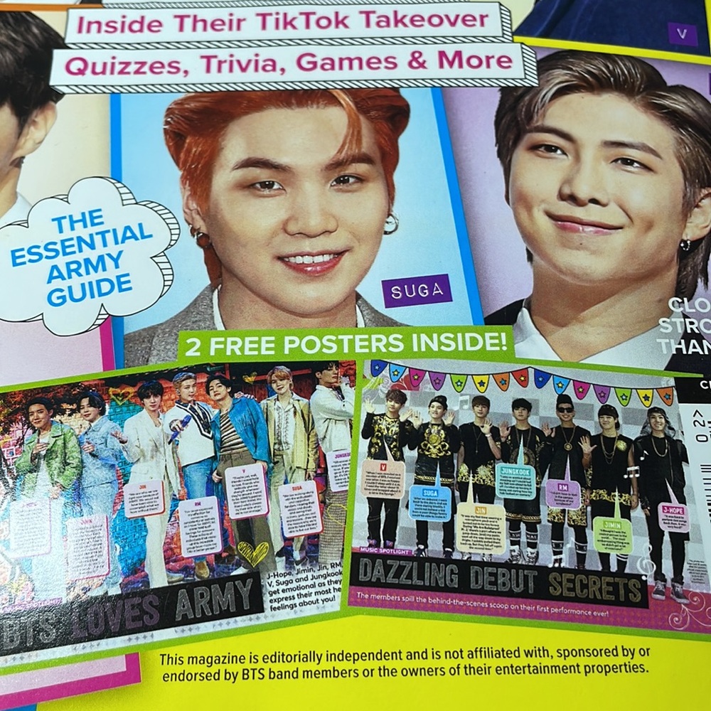 3 Bts Magazines - Ultimate Activity Fan Books With 6 Free Posters. Army 2025 View 3